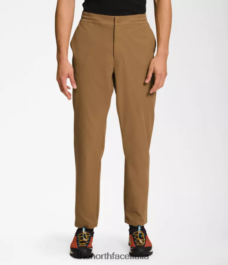 The North Face vestiario 460N8D1215 marrone pratico uomini pantaloni affusolati standard