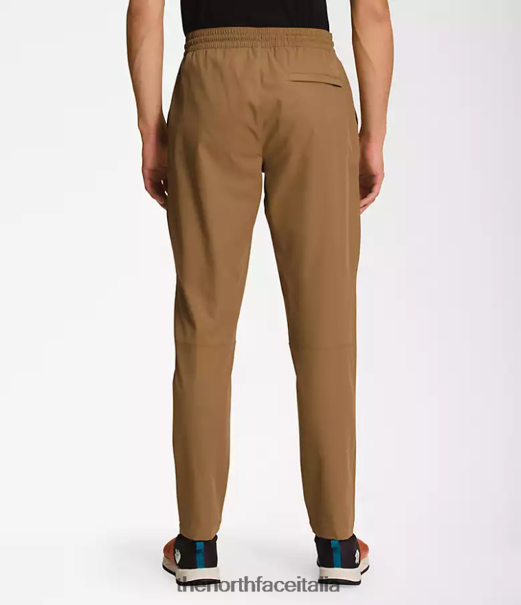 The North Face vestiario 460N8D1215 marrone pratico uomini pantaloni affusolati standard