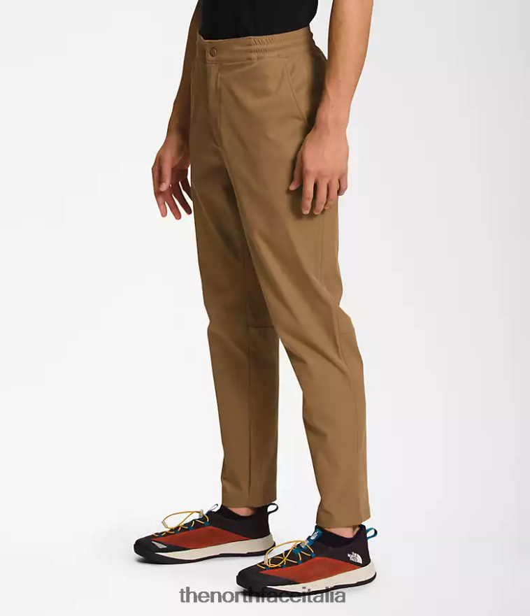 The North Face vestiario 460N8D1215 marrone pratico uomini pantaloni affusolati standard