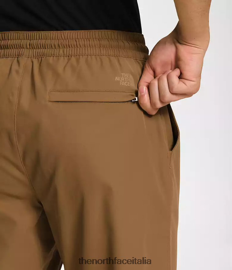 The North Face vestiario 460N8D1215 marrone pratico uomini pantaloni affusolati standard