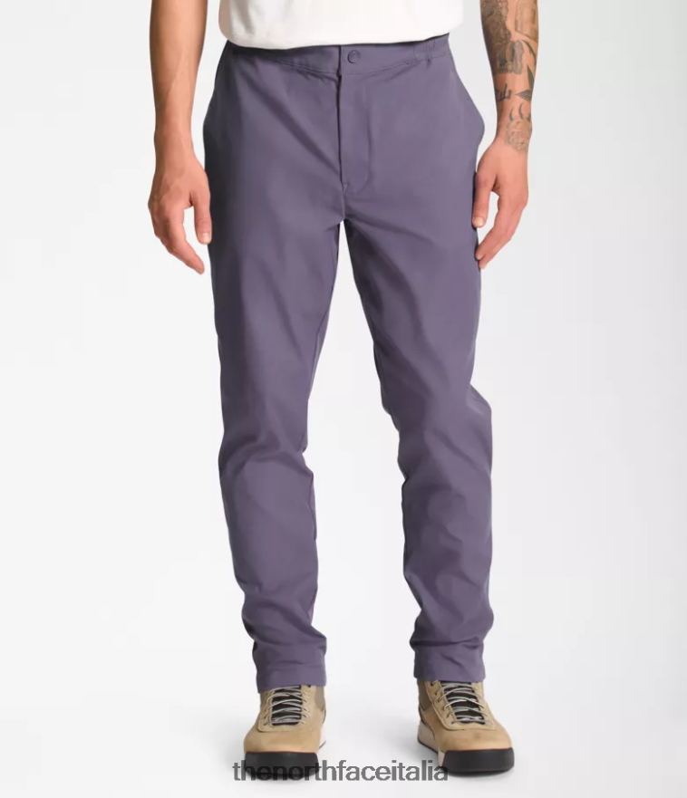The North Face vestiario 460N8D1216 ardesia lunare uomini pantaloni affusolati standard