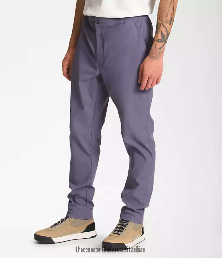 The North Face vestiario 460N8D1216 ardesia lunare uomini pantaloni affusolati standard