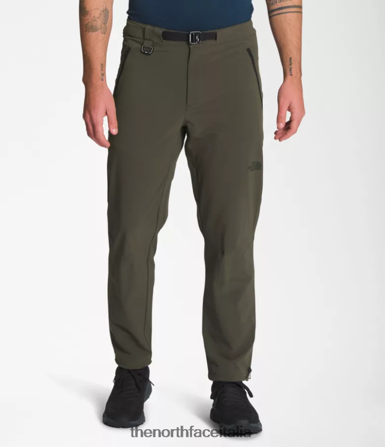 The North Face vestiario 460N8D27 nuovo verde tortora uomini pantaloni professionali di primaria importanza