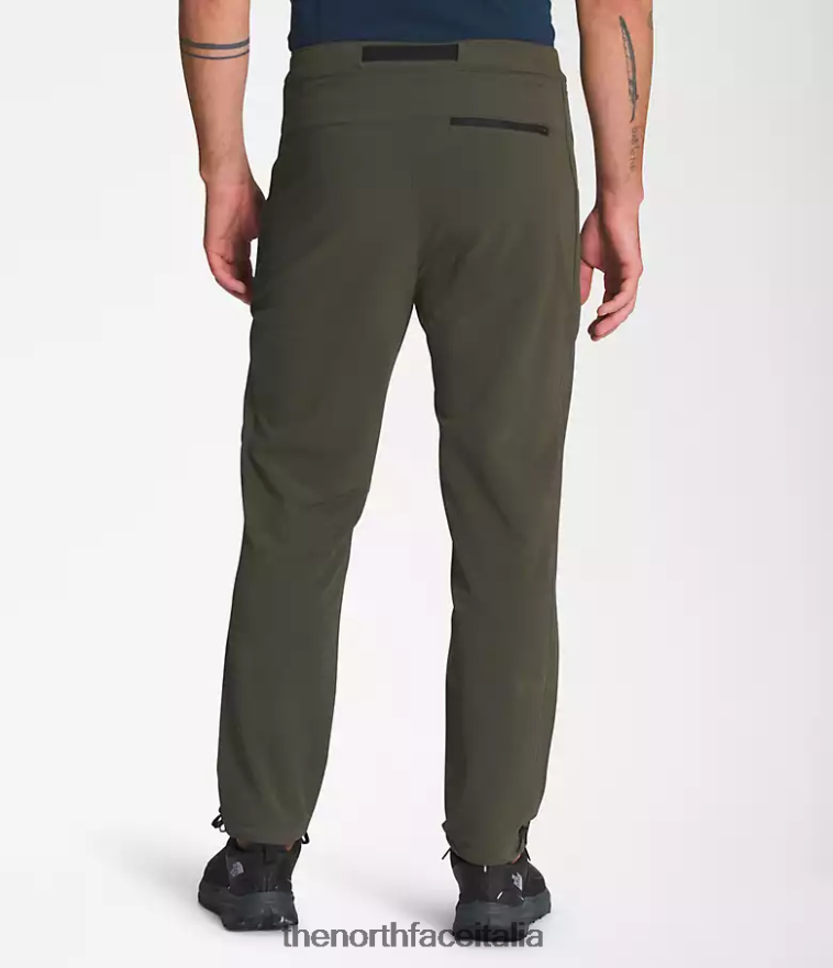 The North Face vestiario 460N8D27 nuovo verde tortora uomini pantaloni professionali di primaria importanza