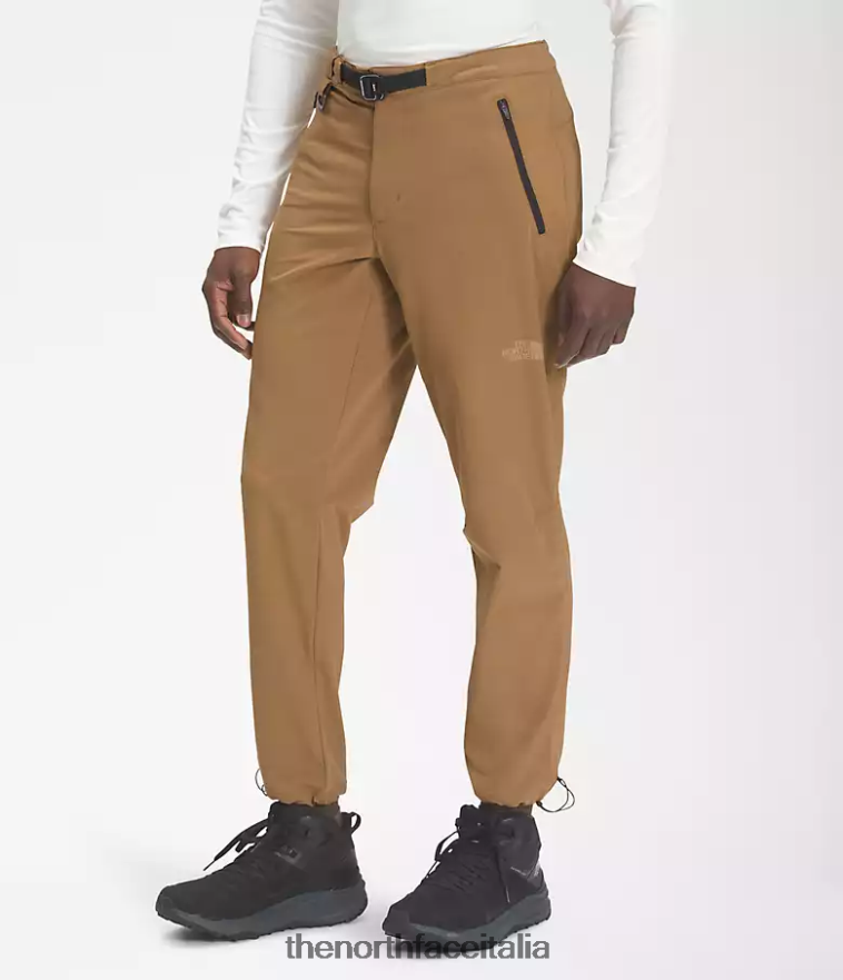The North Face vestiario 460N8D29 marrone pratico uomini pantaloni professionali di primaria importanza
