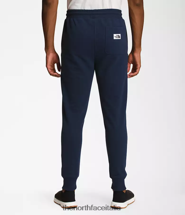 The North Face vestiario 460N8D310 marina del vertice uomini pantaloni da jogging con toppe tradizionali
