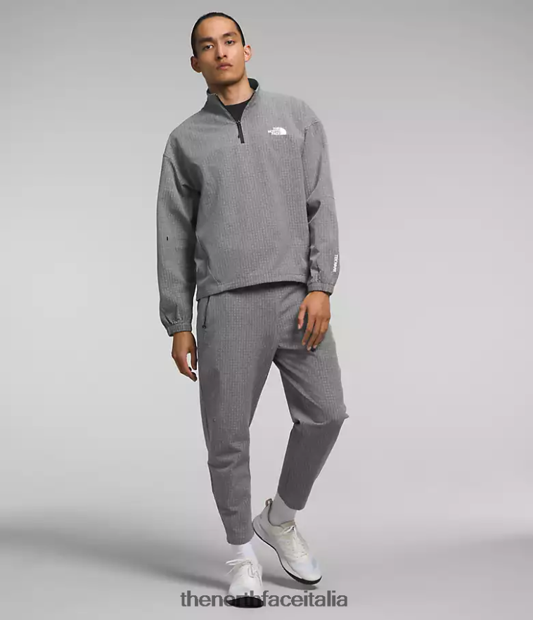 The North Face vestiario 460N8D417 tnf grigio erica medio uomini pantaloni a griglia tekware