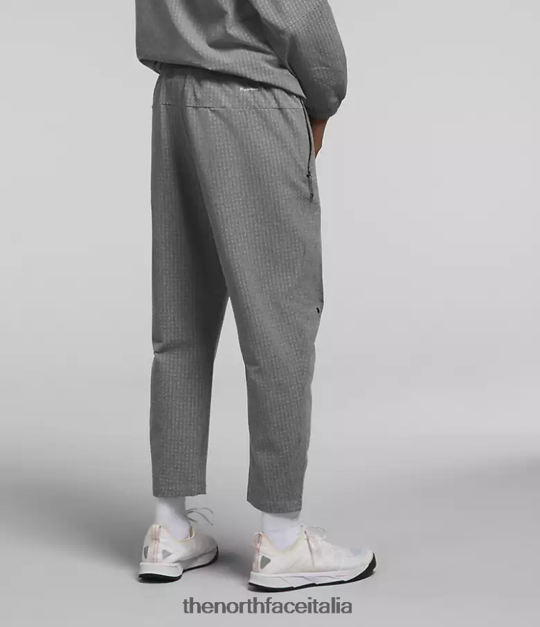 The North Face vestiario 460N8D417 tnf grigio erica medio uomini pantaloni a griglia tekware