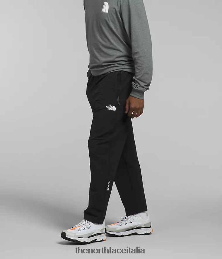 The North Face vestiario 460N8D419 grazie nero uomini pantaloni a griglia tekware