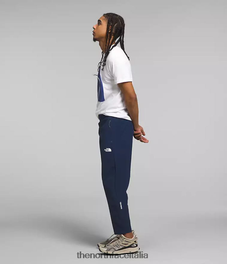 The North Face vestiario 460N8D955 marina del vertice uomini pantaloni a griglia tekware