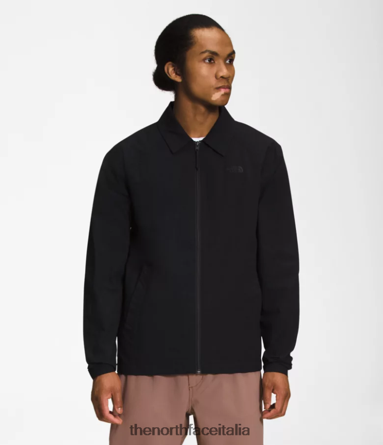 The North Face vestiario 460N8D1160 grazie nero uomini Giacca coach in ripstop