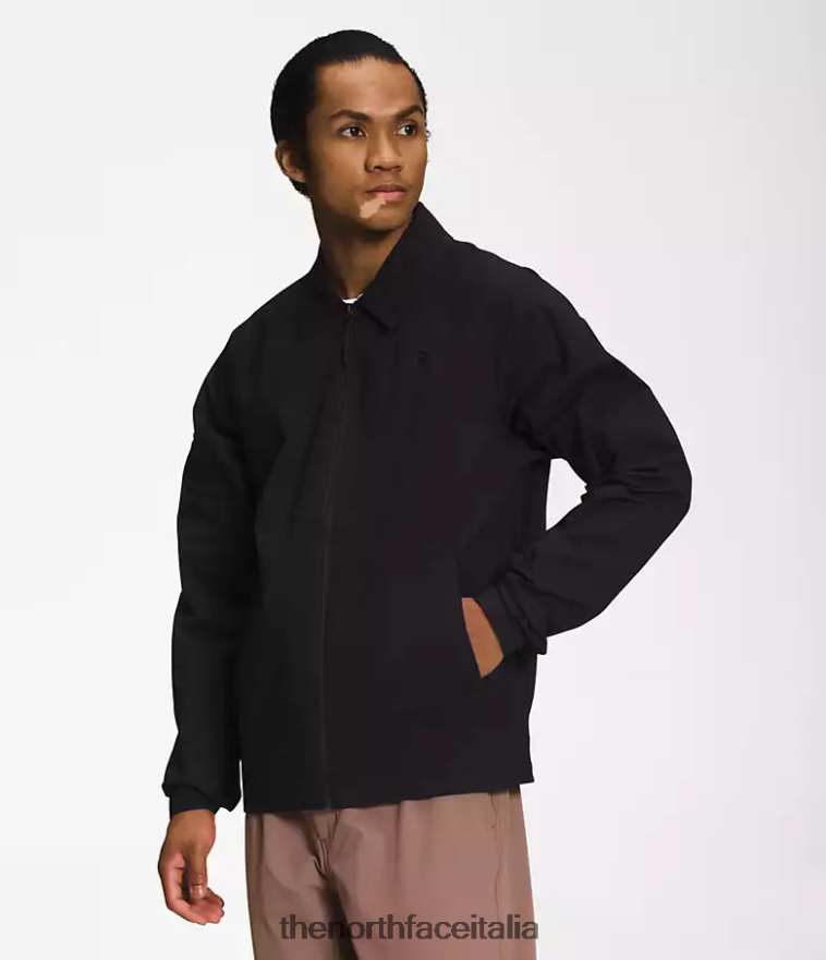 The North Face vestiario 460N8D1160 grazie nero uomini Giacca coach in ripstop