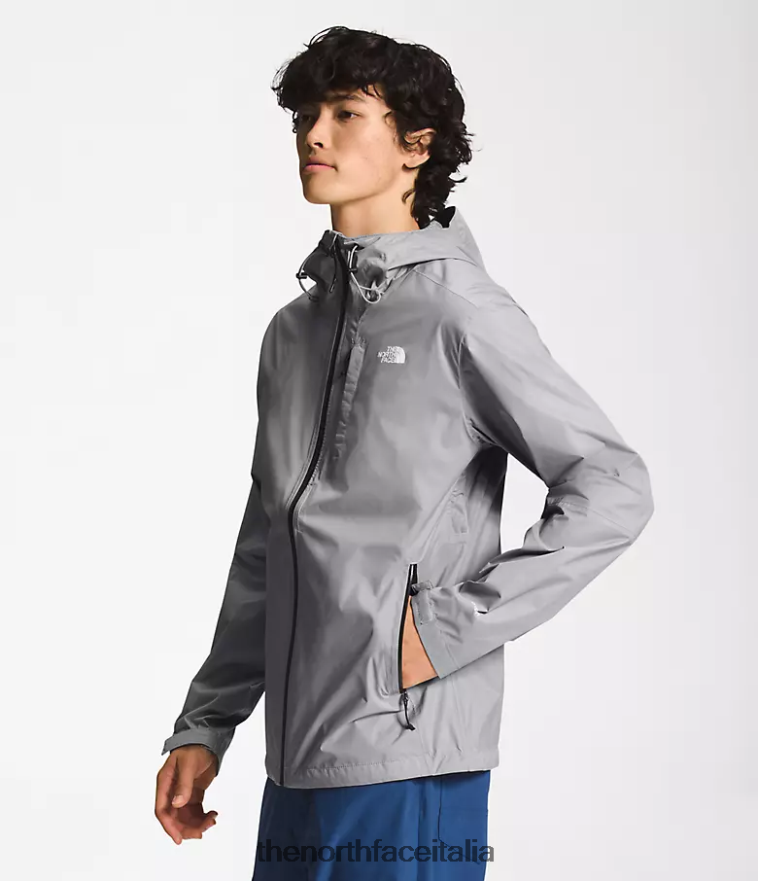 The North Face vestiario 460N8D1246 fusione di grigio uomini giacca alta vista