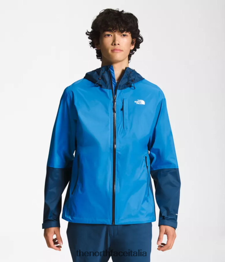 The North Face vestiario 460N8D1250 blu super sonico/blu ombreggiato uomini giacca alta vista