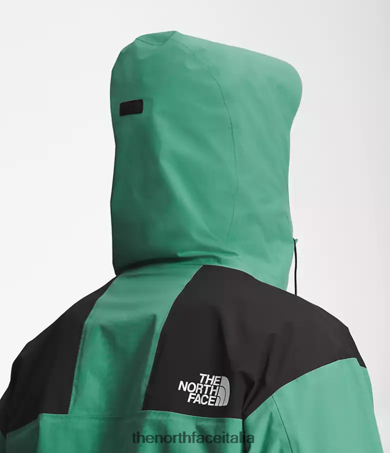 The North Face vestiario 460N8D1295 verde erba intenso uomini Giacca da montagna retrò 86
