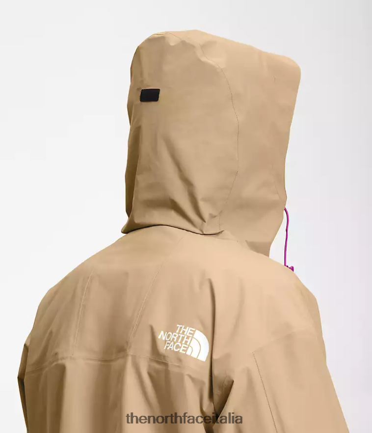 The North Face vestiario 460N8D1297 pietra kaki/fiore di cactus viola/tnf nero uomini Giacca da montagna retrò 86