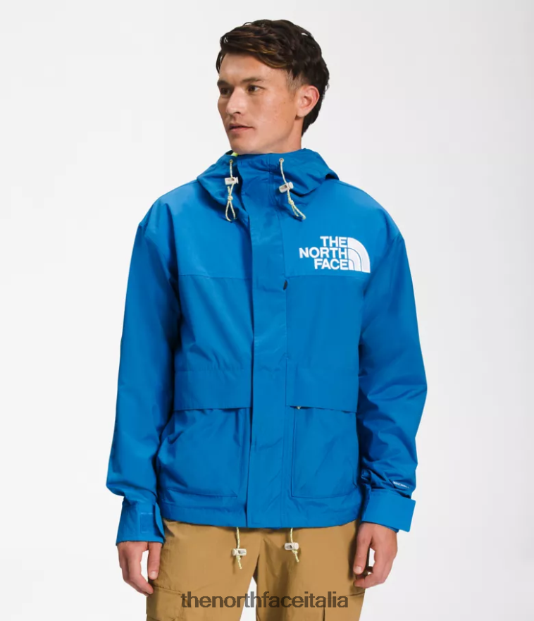 The North Face vestiario 460N8D205 blu super sonico uomini Giacca da montagna hi-tek 86 low-fi