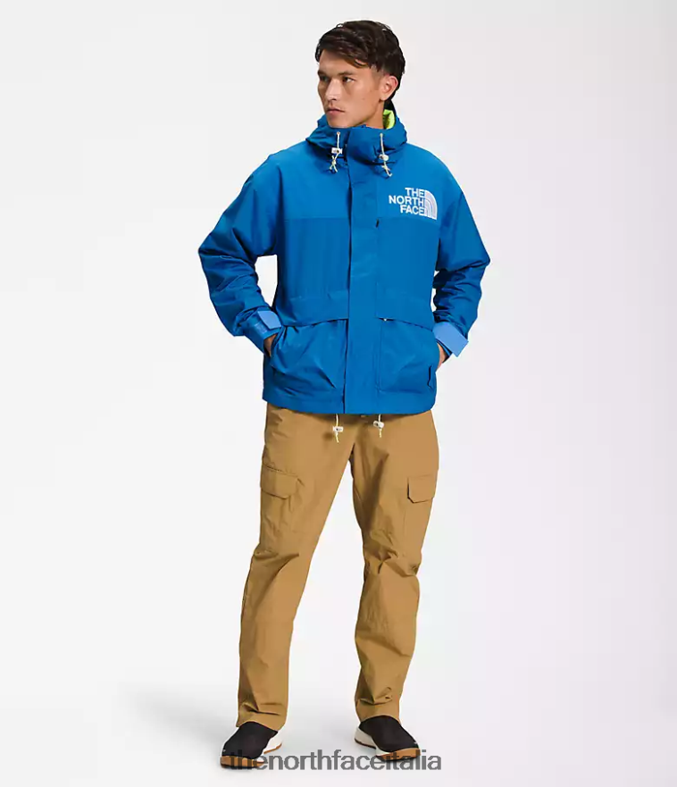 The North Face vestiario 460N8D205 blu super sonico uomini Giacca da montagna hi-tek 86 low-fi