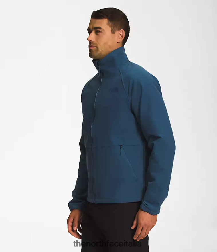 The North Face vestiario 460N8D481 erica scura blu ombrosa uomini Giacca softshell Camden