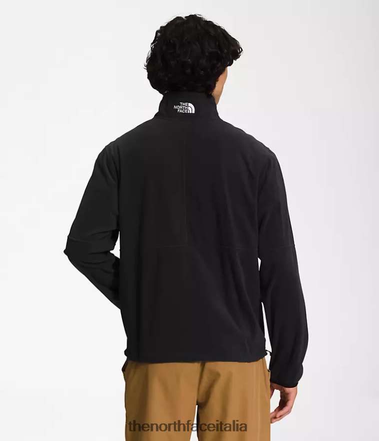 The North Face vestiario 460N8D485 grazie nero uomini tnf polartec 100 zip intera
