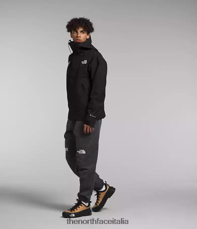The North Face vestiario 460N8D543 grazie nero uomini giacca da montagna gtx