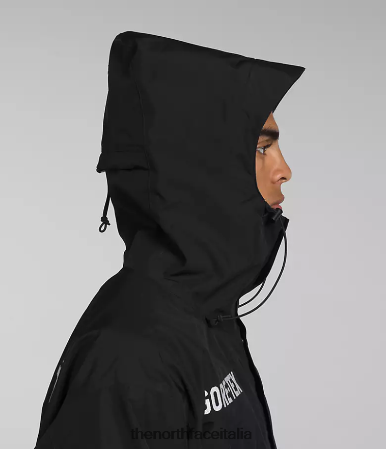 The North Face vestiario 460N8D543 grazie nero uomini giacca da montagna gtx