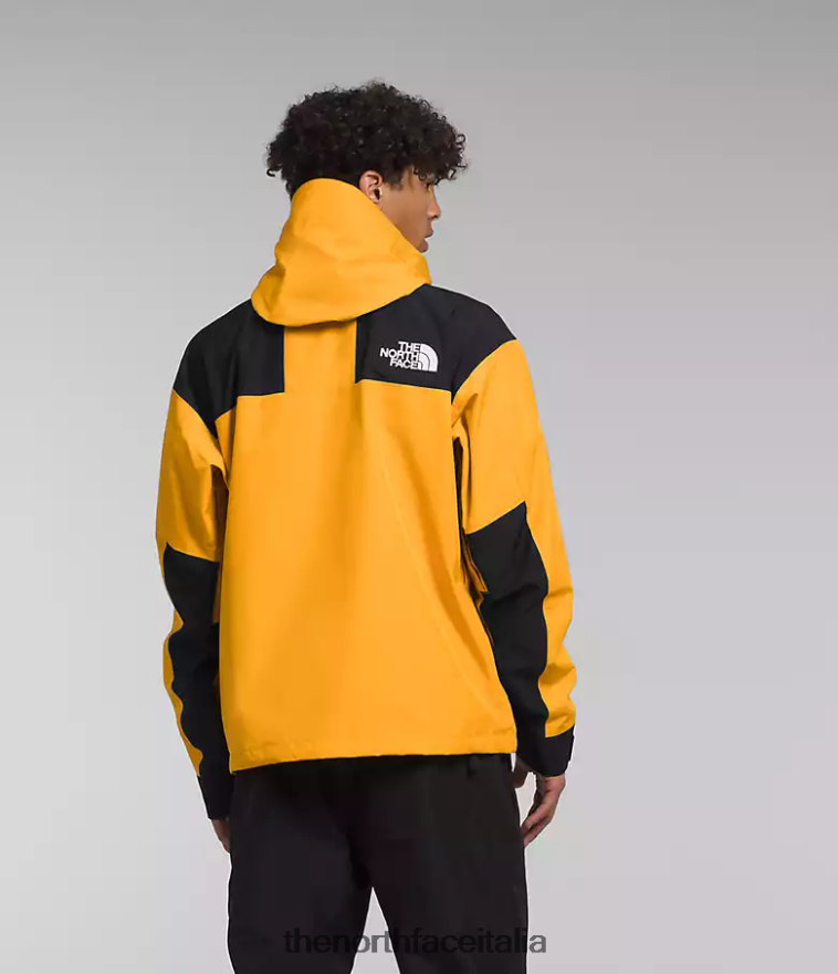 The North Face vestiario 460N8D544 vertice oro/tnf nero uomini giacca da montagna gtx