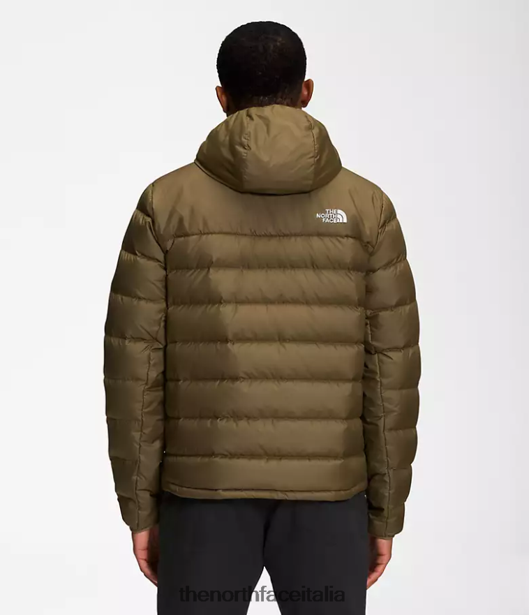 The North Face vestiario 460N8D596 olivo militare uomini Felpa con cappuccio Aconcagua 2
