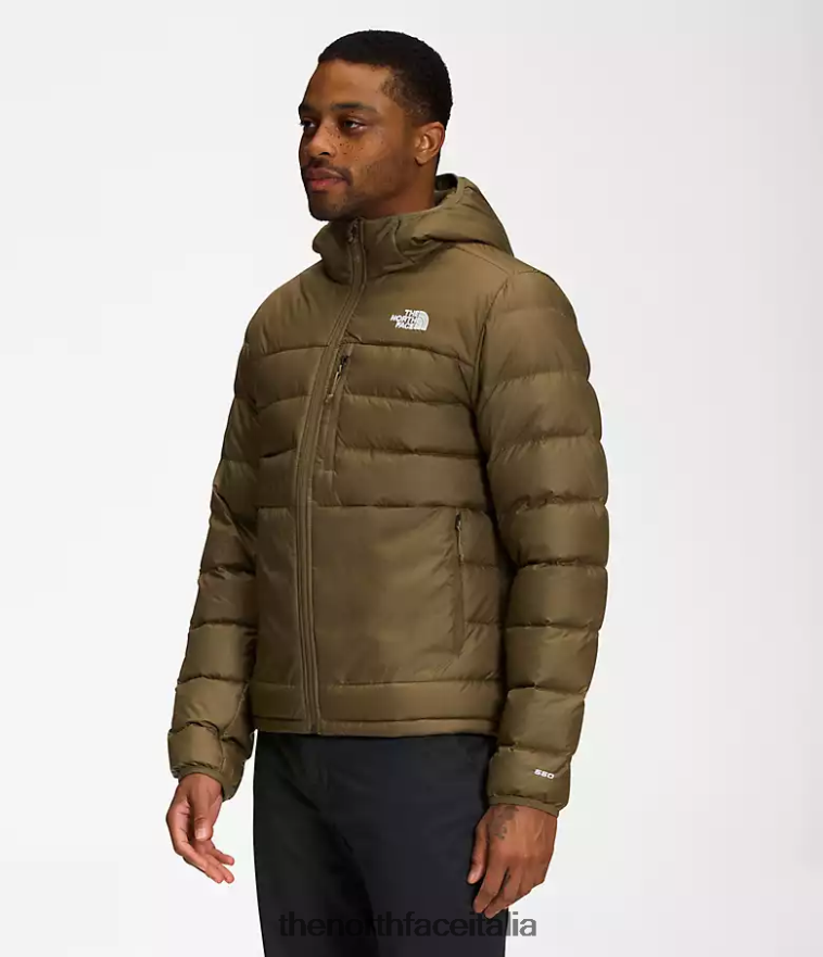 The North Face vestiario 460N8D596 olivo militare uomini Felpa con cappuccio Aconcagua 2