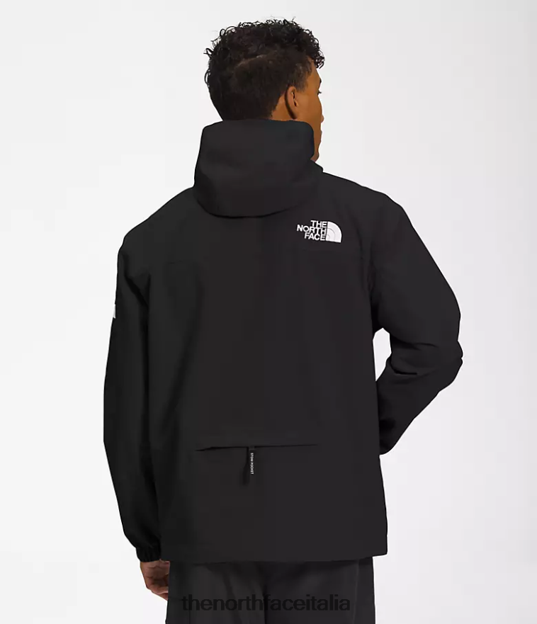 The North Face vestiario 460N8D5 grazie nero uomini giacca tnf ripiegabile