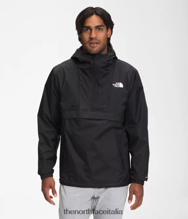 The North Face vestiario 460N8D699 grazie nero uomini giacca a vento antora