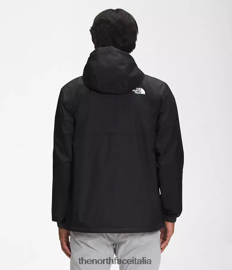 The North Face vestiario 460N8D699 grazie nero uomini giacca a vento antora