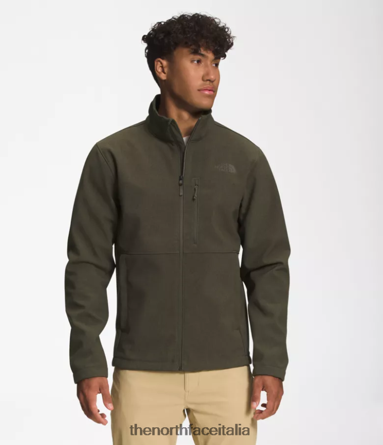 The North Face vestiario 460N8D772 nuova erica scura verde tortora uomini Giacca bionica Apex