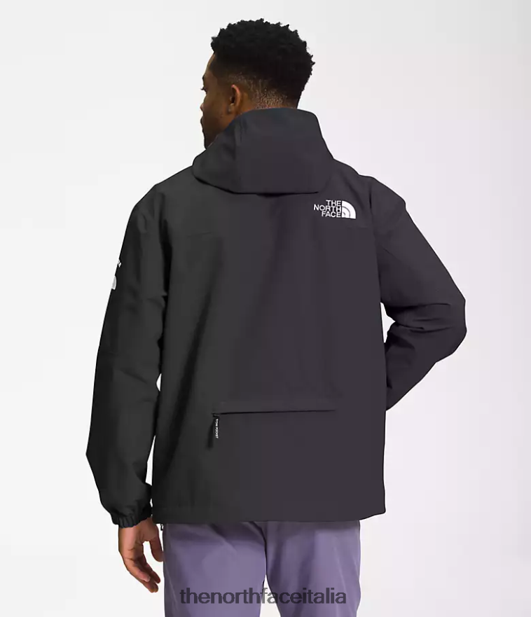 The North Face vestiario 460N8D7 grigio asfalto uomini giacca tnf ripiegabile