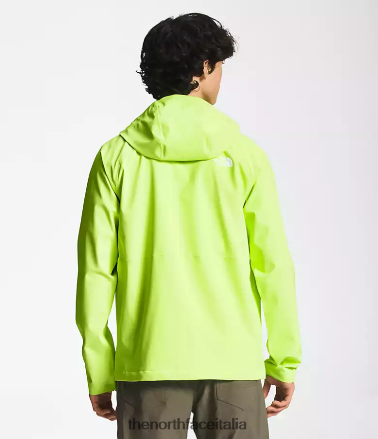 The North Face vestiario 460N8D870 led giallo uomini giacca elasticizzata valle vista