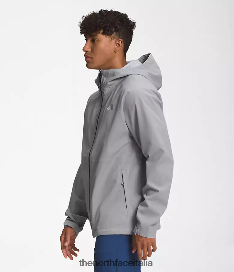 The North Face vestiario 460N8D871 fusione di grigio uomini giacca elasticizzata valle vista