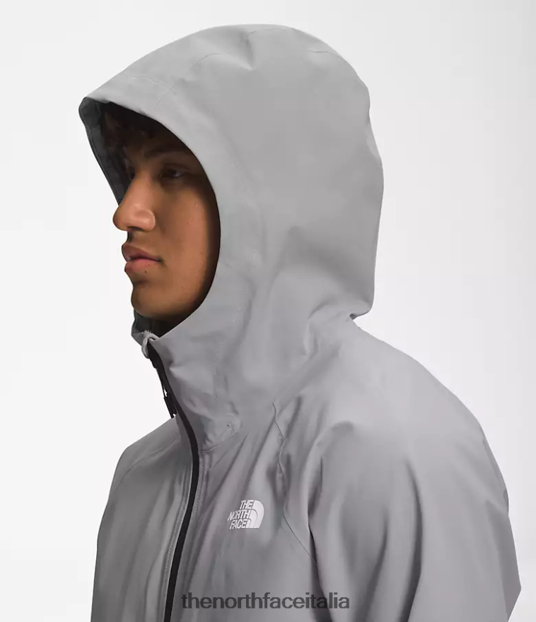 The North Face vestiario 460N8D871 fusione di grigio uomini giacca elasticizzata valle vista