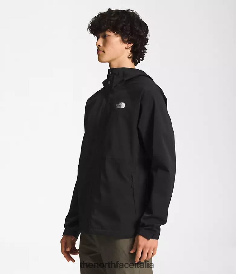 The North Face vestiario 460N8D873 grazie nero uomini giacca elasticizzata valle vista