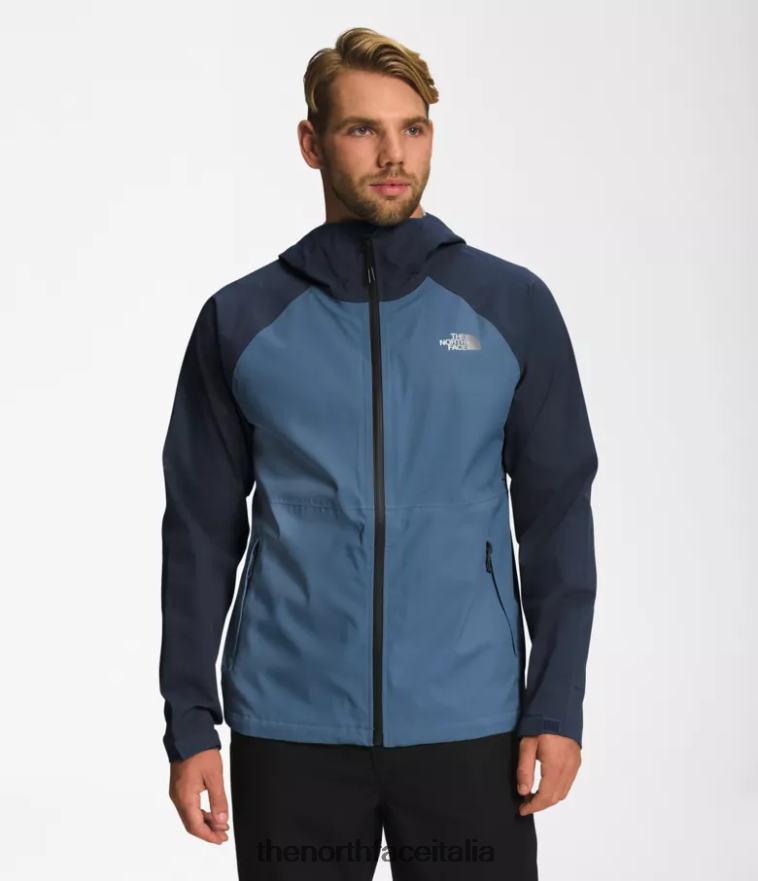 The North Face vestiario 460N8D874 vertice blu navy/ombreggiato uomini giacca elasticizzata valle vista