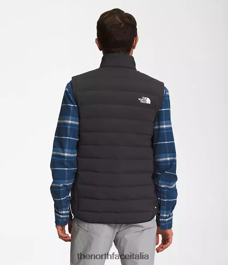 The North Face vestiario 460N8D1031 grazie nero uomini Gilet in piumino elasticizzato Belleview
