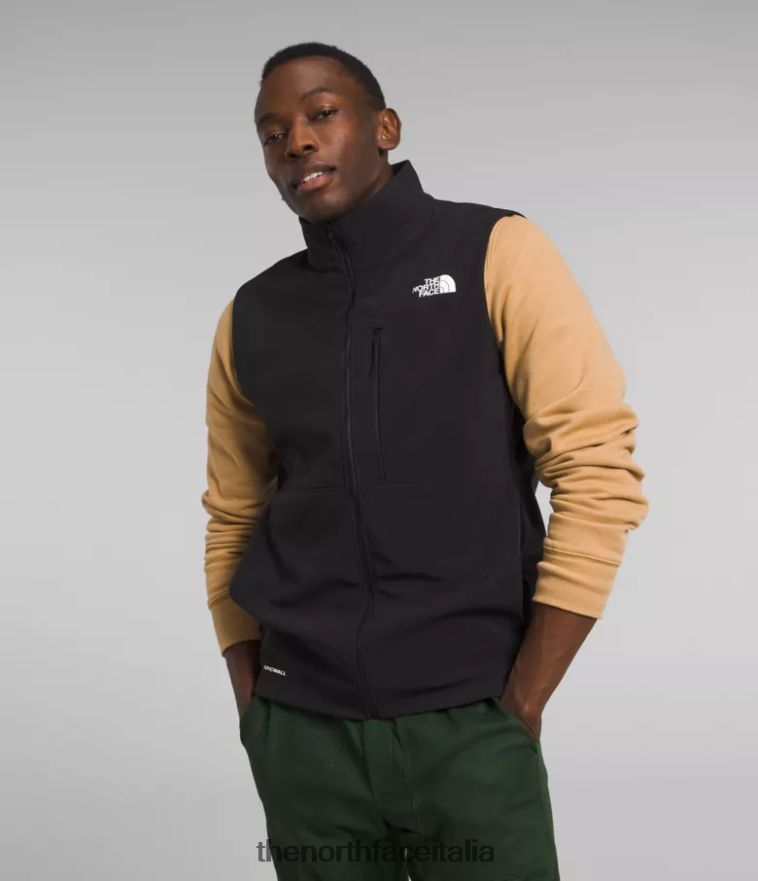The North Face vestiario 460N8D1067 grazie nero uomini Gilet Apex Bionic 3