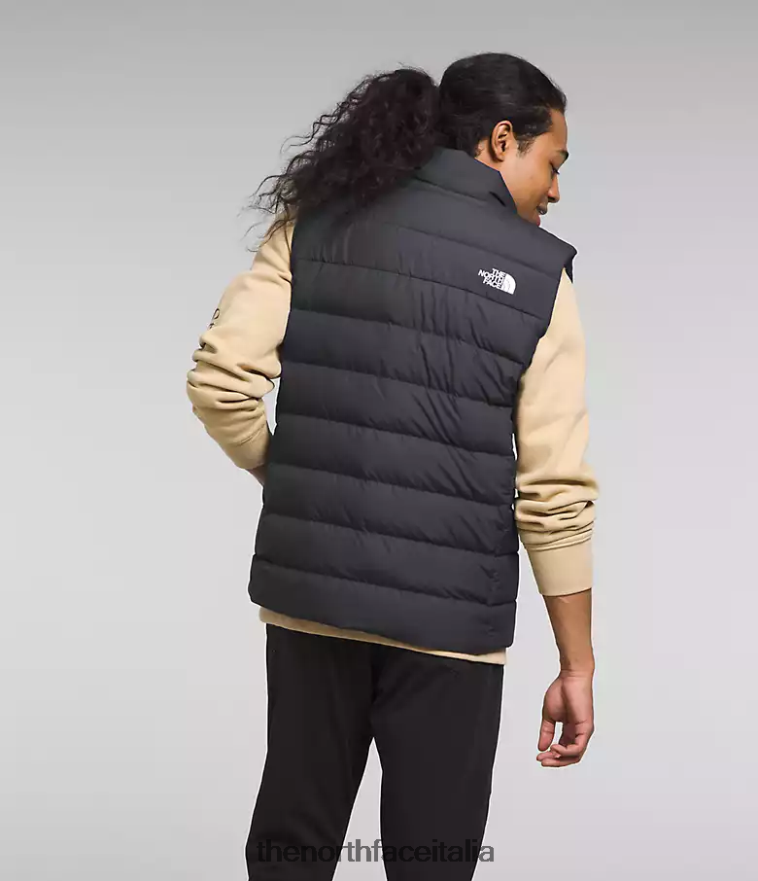 The North Face vestiario 460N8D991 grigio asfalto uomini gilet aconcagua 3