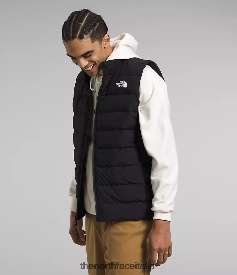 The North Face vestiario 460N8D993 grazie nero uomini gilet aconcagua 3