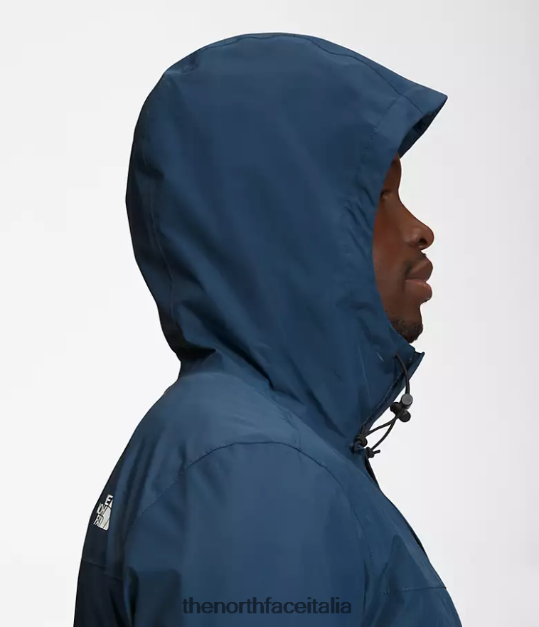 The North Face vestiario 460N8D1000 blu ombreggiato/blu navy uomini triclima di antora