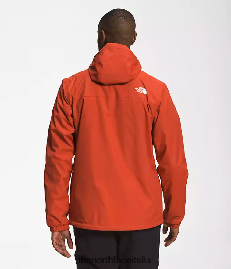 The North Face vestiario 460N8D1001 bronzo arrugginito uomini triclima di antora