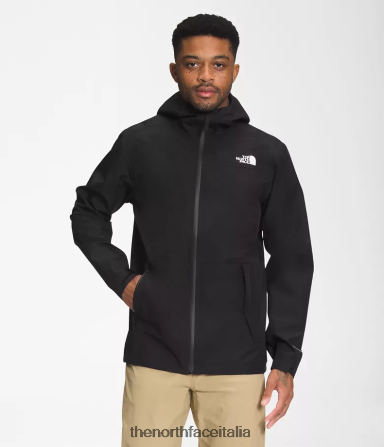 The North Face vestiario 460N8D1113 grazie nero uomini giacca dryzzle futurelight