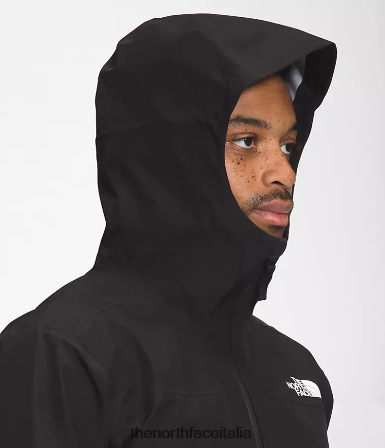 The North Face vestiario 460N8D1113 grazie nero uomini giacca dryzzle futurelight