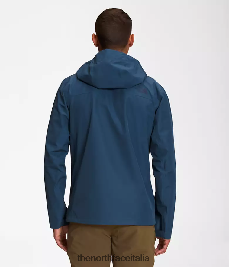 The North Face vestiario 460N8D1114 blu ombroso uomini giacca dryzzle futurelight