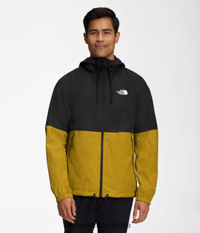 The North Face vestiario 460N8D1196 tnf nero/oro minerale uomini felpa con cappuccio antipioggia antora - Clicca l'immagine per chiudere