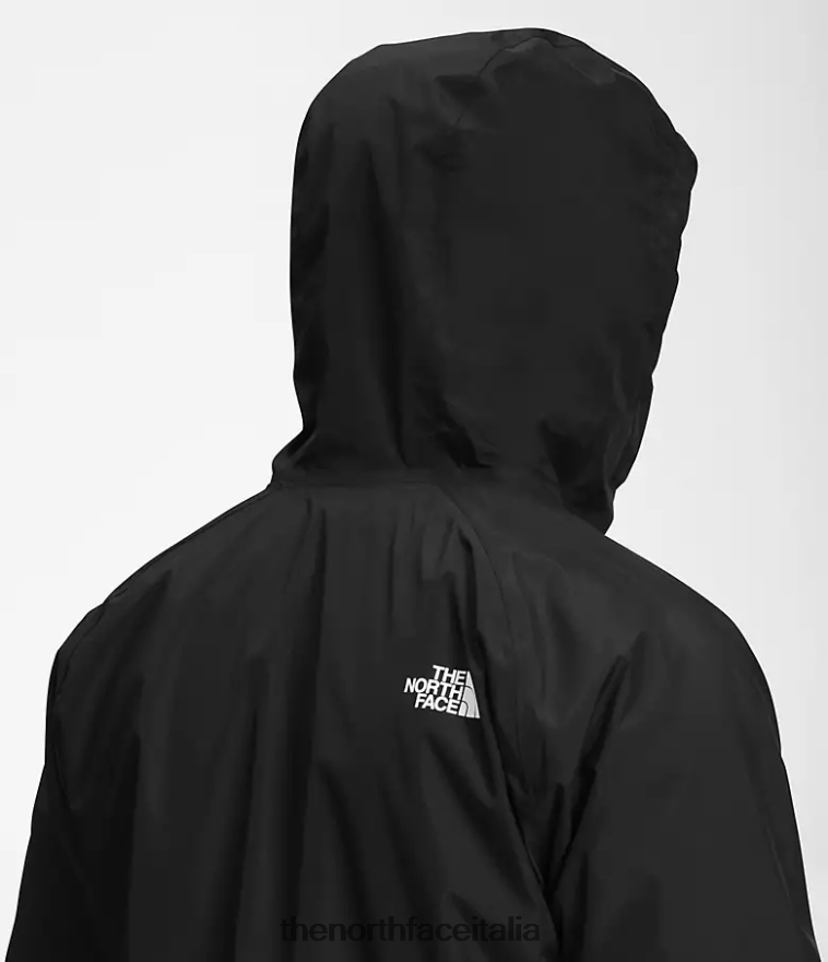 The North Face vestiario 460N8D1201 stampa mimetica tnf nero/marrone utile uomini felpa con cappuccio antipioggia antora
